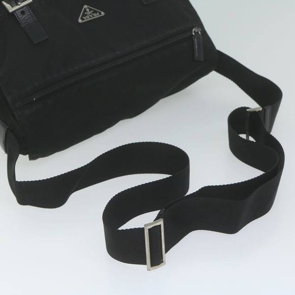 PRADA Shoulder Bag Nylon Black Auth ep3171 - Picture 6 of 16